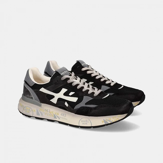 Premiata Mick 8119 Grey / Black / White
