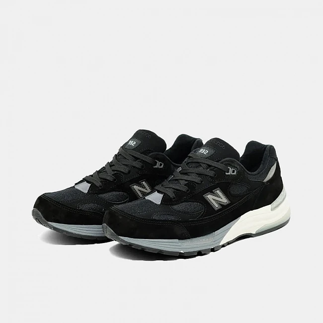 New Balance 992 Black Grey MiUSA