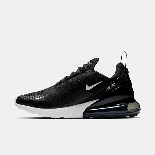 картинка Nike Air Max 270 Black/White/Anthracite магазин Одежда+ являющийся официальным дистрибьютором в России 