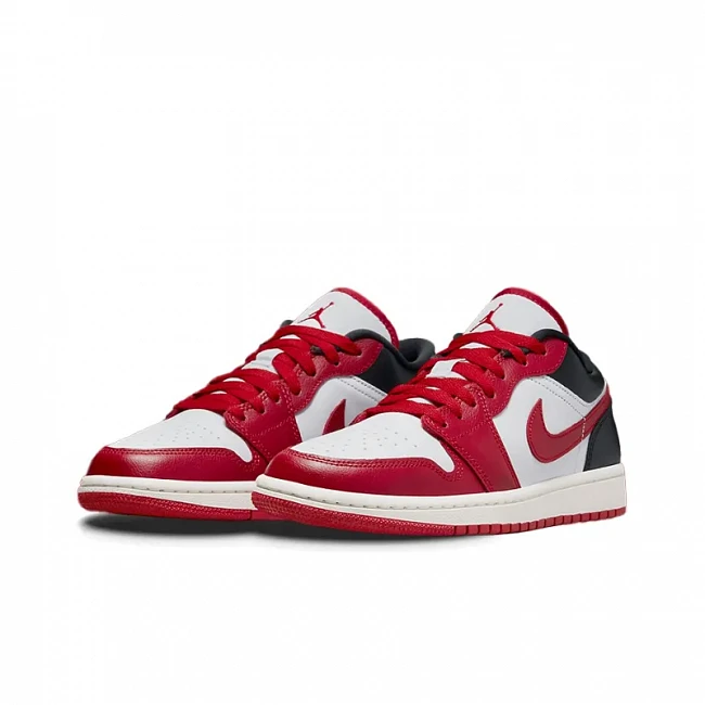 картинка Nike Air Jordan 1 Low WMNS "Reverse Black Toe" магазин Одежда+ являющийся официальным дистрибьютором в России 