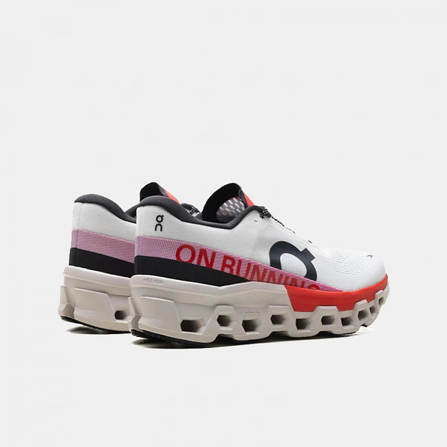 On Cloudmonster 2 Ivory / Red