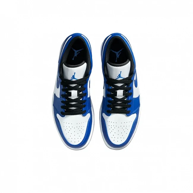 картинка Nike Air Jordan 1 Low "Game Royal" магазин Одежда+ являющийся официальным дистрибьютором в России 