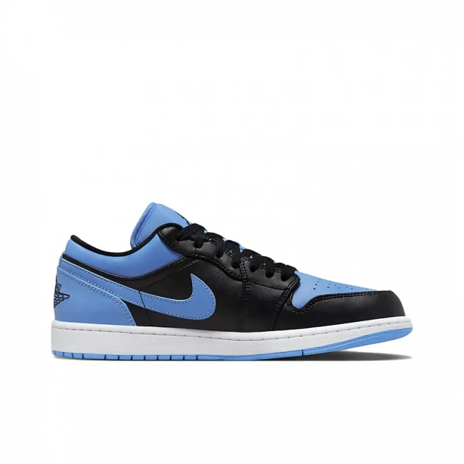 картинка Nike Air Jordan 1 Low "University Blue" магазин Одежда+ являющийся официальным дистрибьютором в России 