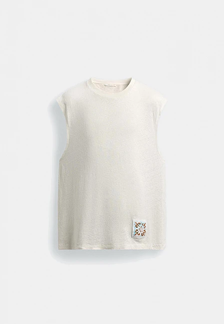 Майка Zara Rio de Janeiro Limited Edition Off White