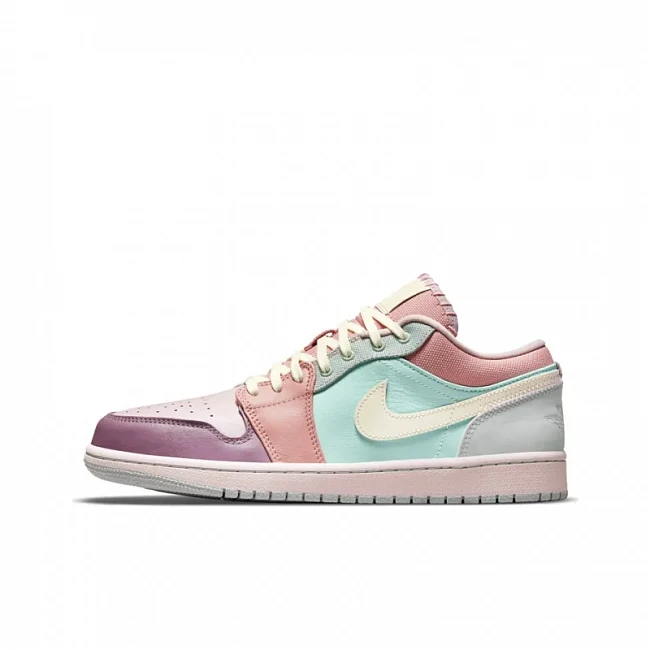 картинка Nike Air Jordan 1 Low "Pastel Easter" магазин Одежда+ являющийся официальным дистрибьютором в России 