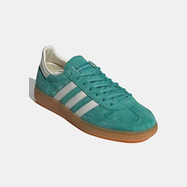картинка Adidas Handball Spezial Sporty & Rich Green магазин Одежда+ являющийся официальным дистрибьютором в России 