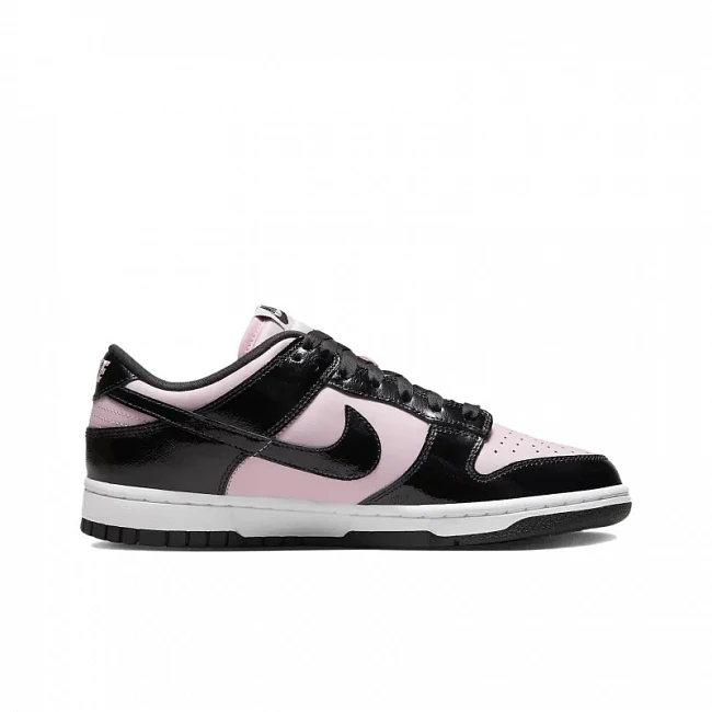 картинка Nike Dunk Low WMNS "Pink Foam Black" магазин Одежда+ являющийся официальным дистрибьютором в России 