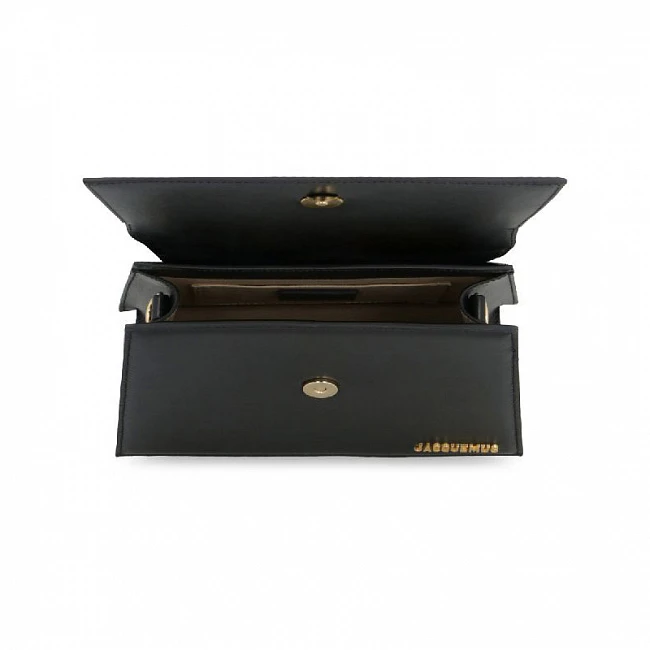картинка Jacquemus The big little handbag Black магазин Одежда+ являющийся официальным дистрибьютором в России 