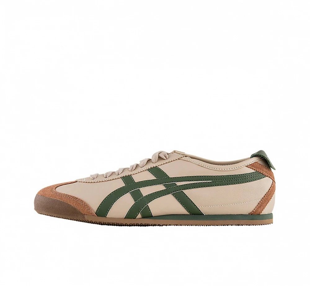 картинка Onitsuka Tiger Mexico 66 “Beige/grass green” от магазина Одежда+