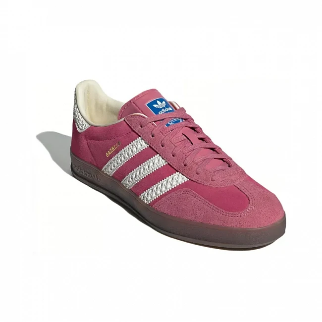 картинка Adidas Gazelle "Pink Cloud White" магазин Одежда+ являющийся официальным дистрибьютором в России 