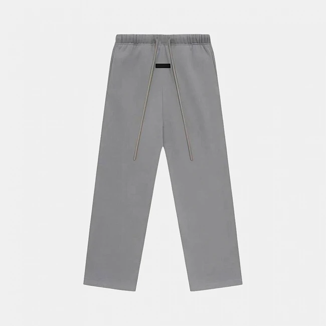 картинка Штаны Fear of God Essentials Mens Relaxed Pants «Dark Heather Oatmeal» магазин Одежда+ являющийся официальным дистрибьютором в России 