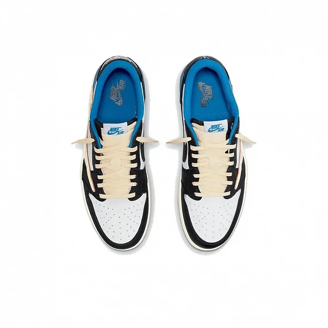 картинка Nike Air Jordan 1 Retro Low OG SP Fragment X Travis Scott магазин Одежда+ являющийся официальным дистрибьютором в России 