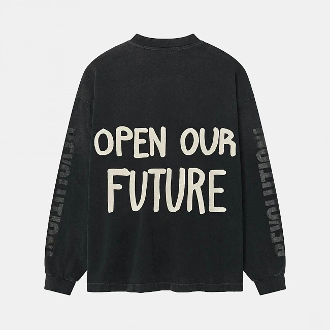 Fear of God Relaxed Long Sleeve Disciple Tee Flint