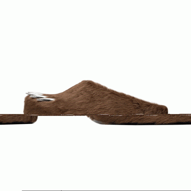 картинка Bravest Studio Brown Bear Claw Mules магазин Одежда+ являющийся официальным дистрибьютором в России 