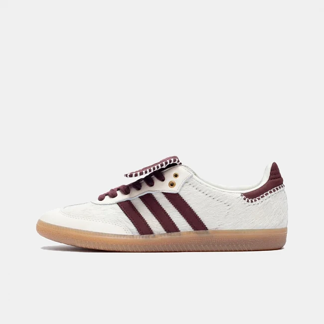 картинка Adidas Samba Nylon Tonal Wales Bonner Cream White магазин Одежда+ являющийся официальным дистрибьютором в России 