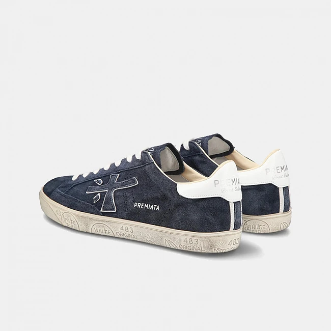 Premiata Steven 6643 Blue / White