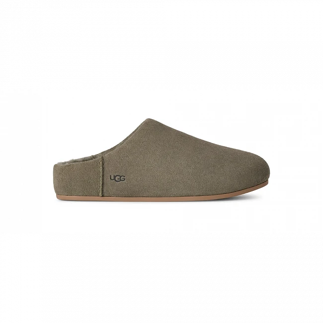 картинка UGG Elea Slip-On Moss Green магазин Одежда+ являющийся официальным дистрибьютором в России 