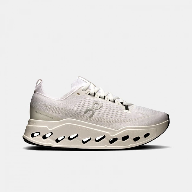 On Cloudsurfer Max Wide White