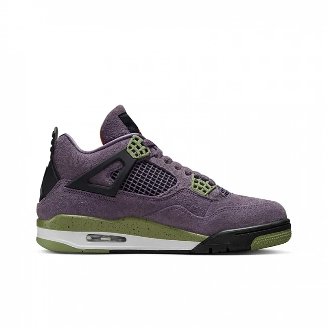 картинка Nike Air Jordan 4 Retro Canyon Purple магазин Одежда+ являющийся официальным дистрибьютором в России 