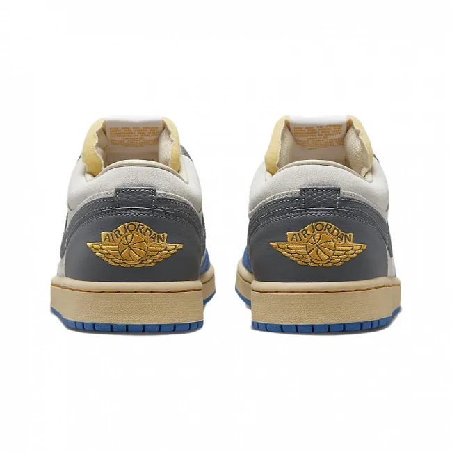 картинка Nike Air Jordan 1 Low "Vintage UNC Grey" магазин Одежда+ являющийся официальным дистрибьютором в России 