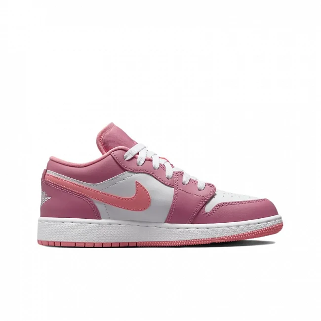 картинка Nike Air Jordan 1 Low GS "Desert Berry" магазин Одежда+ являющийся официальным дистрибьютором в России 