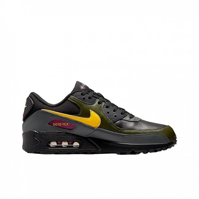 картинка Nike Air Max 90 Gore-Tex Black Cargo Khaki магазин Одежда+ являющийся официальным дистрибьютором в России 