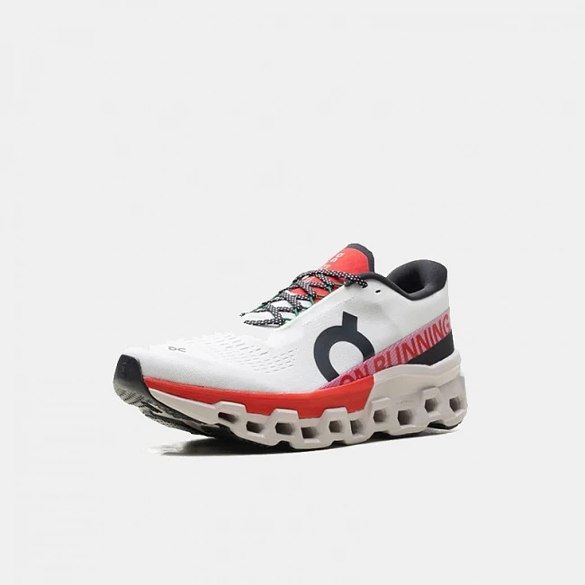 On Cloudmonster 2 Ivory / Red