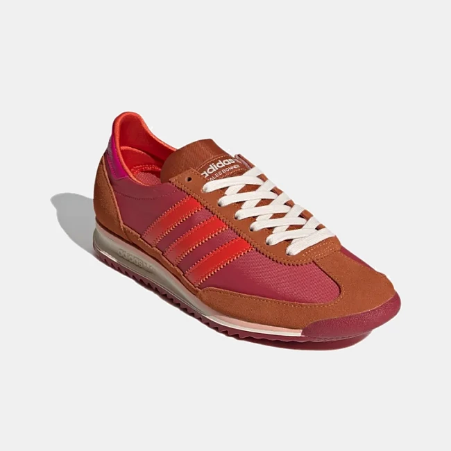 картинка Adidas X Wales Bonner Sl 72 Trace Pink Maroon магазин Одежда+ являющийся официальным дистрибьютором в России 