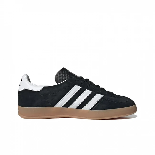 картинка Adidas Gazelle "Black White Gum" магазин Одежда+ являющийся официальным дистрибьютором в России 