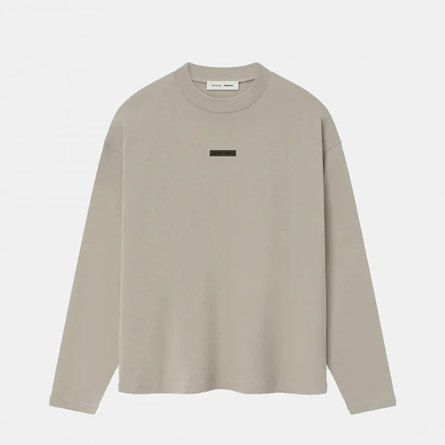 Fear of God ESSENTIALS Classic Long Sleeve Tee Timber