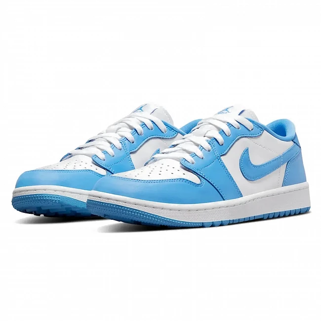 картинка Nike Air Jordan 1 Low Golf University Blue магазин Одежда+ являющийся официальным дистрибьютором в России 