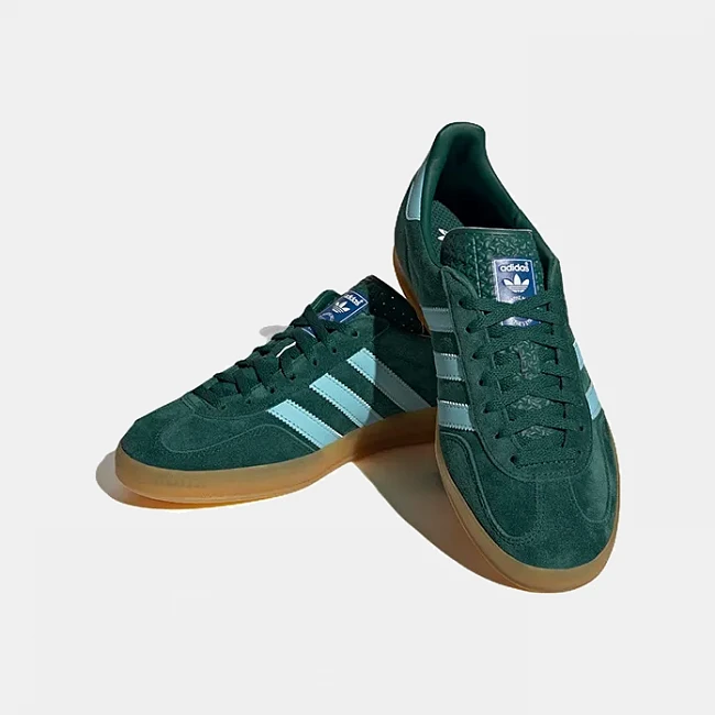 картинка Adidas Gazelle "Collegiate Green" магазин Одежда+ являющийся официальным дистрибьютором в России 