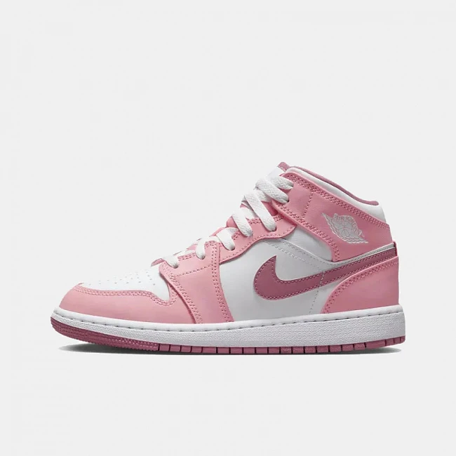 Nike Air Jordan 1 Mid Valentine's Day Pink White