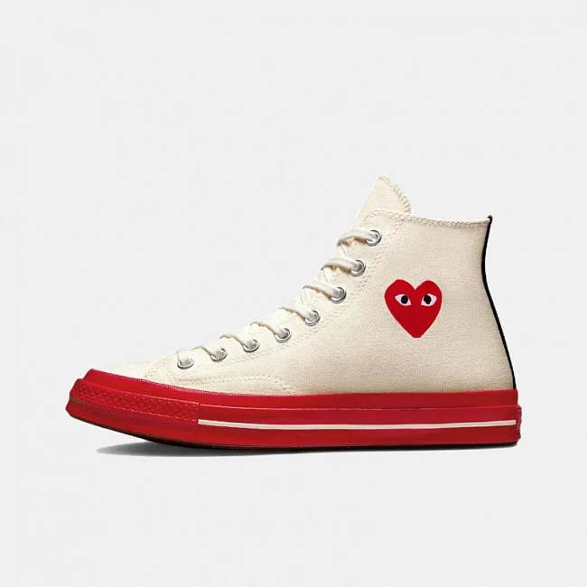 картинка Converse "Comme des Garcons Play" магазин Одежда+ являющийся официальным дистрибьютором в России 
