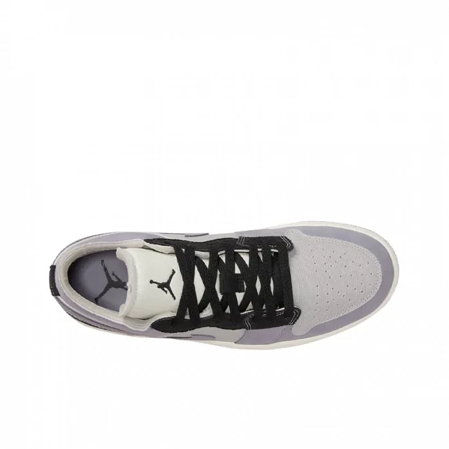 картинка Nike Air Jordan 1 Low Se Craft Inside Out Cement Grey магазин Одежда+ являющийся официальным дистрибьютором в России 
