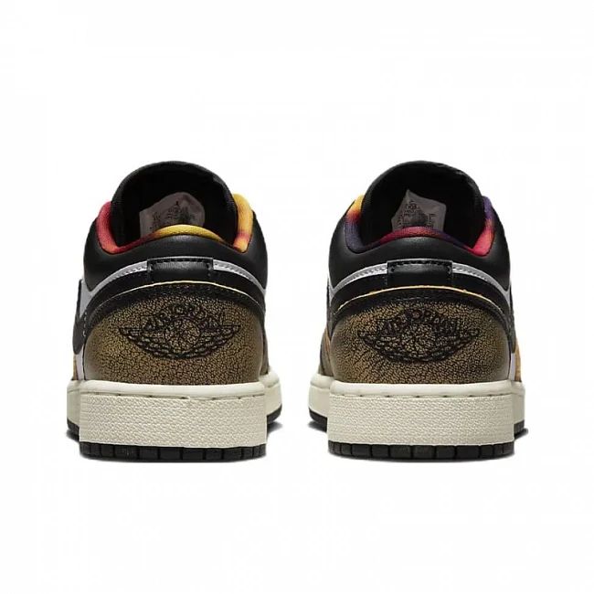 картинка Nike Air Jordan 1 Low GS "Wear Away Yellow" магазин Одежда+ являющийся официальным дистрибьютором в России 