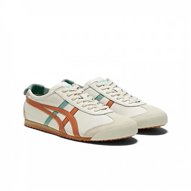 картинка Onitsuka Tiger Mexico 66 'White Brown' магазин Одежда+ являющийся официальным дистрибьютором в России 