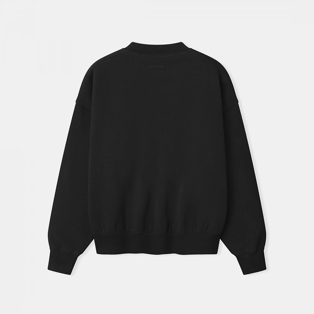 Fear of God Essentials Classic Crewneck Sweatshirt Vintage Black