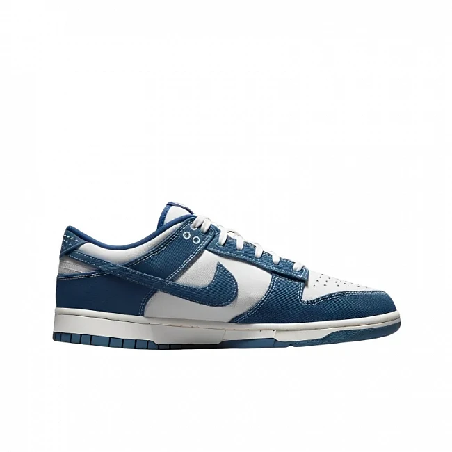 картинка Nike Dunk Low "Industrial Blue Sashiko" магазин Одежда+ являющийся официальным дистрибьютором в России 