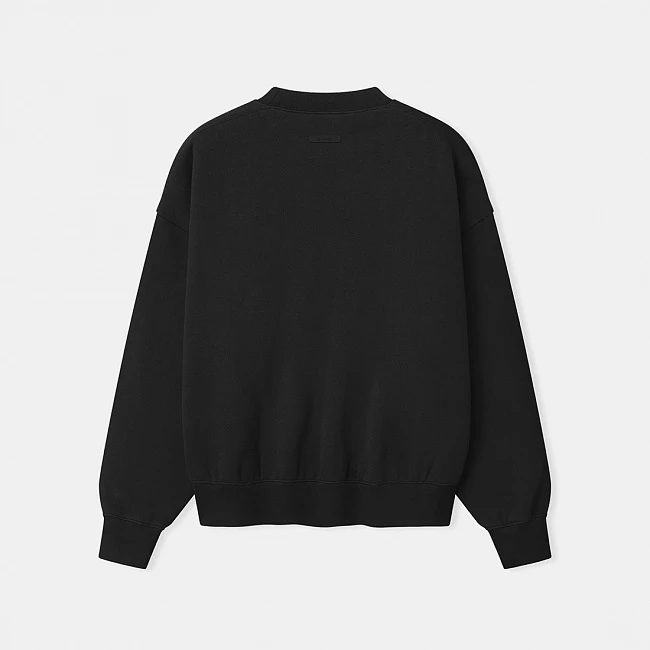 Fear of God Essentials Classic Crewneck Sweatshirt Vintage Black