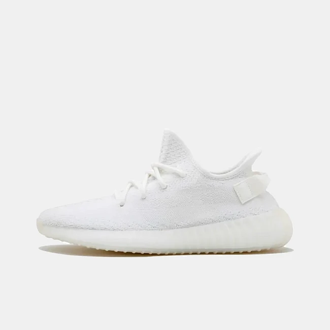 картинка Adidas Yeezy Boost 350 V2 "Cream Triple White" магазин Одежда+ являющийся официальным дистрибьютором в России 