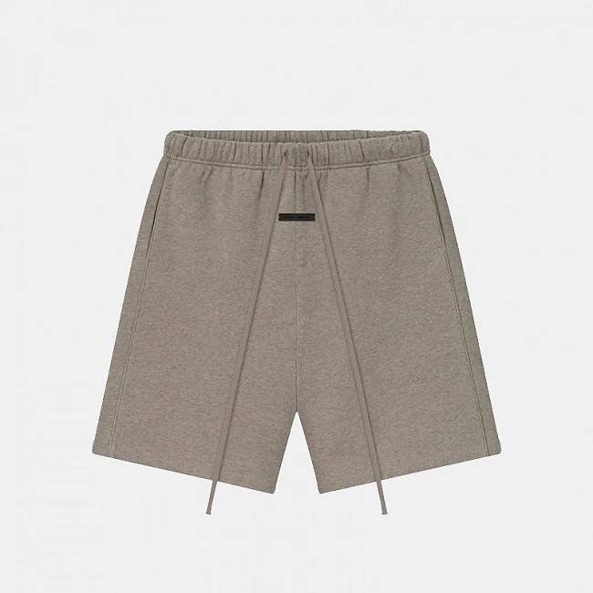 Fear of God Essentials Relaxed Fleece Sweatshort With Piping Homestead Heather