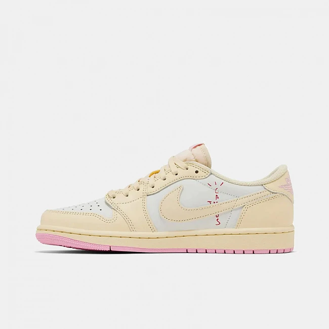Travis Scott x Nike Air Jordan 1 Low OG SP Shy Pink / Muslin