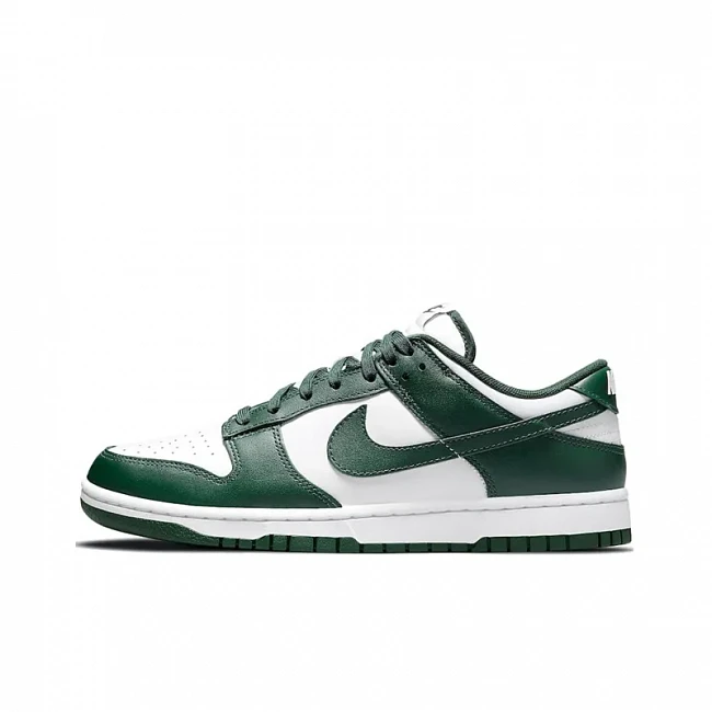 картинка Nike Dunk Low Michigan State магазин Одежда+ являющийся официальным дистрибьютором в России 