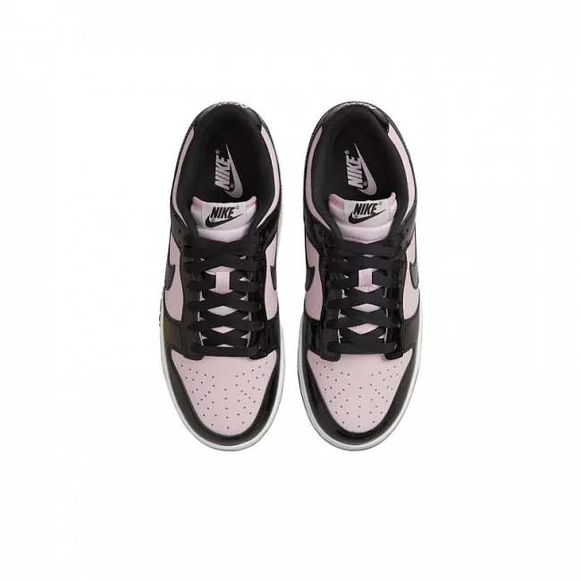 картинка Nike Dunk Low WMNS "Pink Foam Black" магазин Одежда+ являющийся официальным дистрибьютором в России 