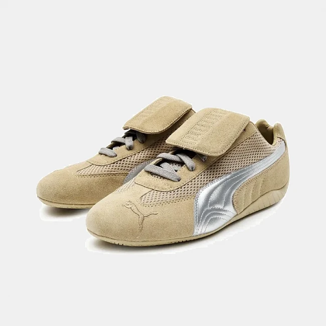 PUMA X Open Yy Speedcat Prairie Tan Matte Silve