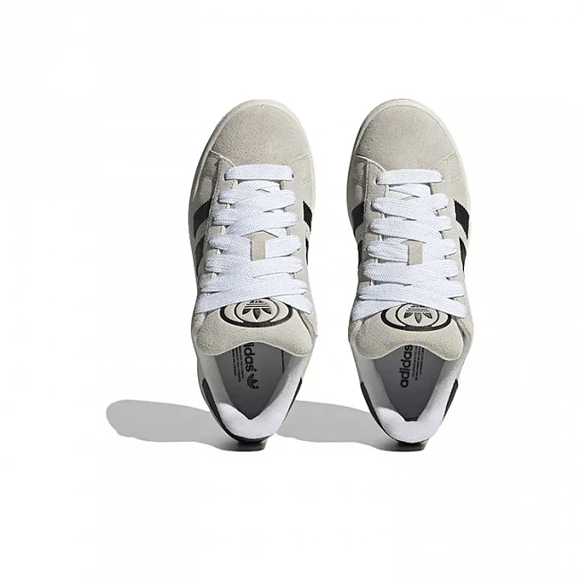 картинка Adidas Campus 00s "Crystal White Core Black" магазин Одежда+ являющийся официальным дистрибьютором в России 