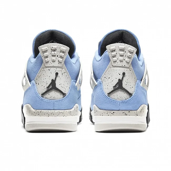 картинка Nike Air Jordan 4 "University Blue" магазин Одежда+ являющийся официальным дистрибьютором в России 