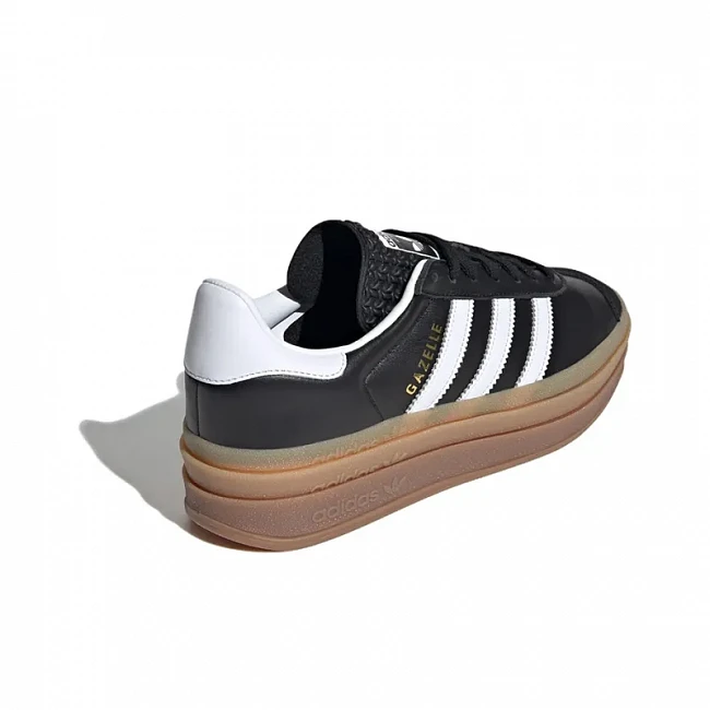 картинка Adidas Gazelle Bold "Core Black" магазин Одежда+ являющийся официальным дистрибьютором в России 