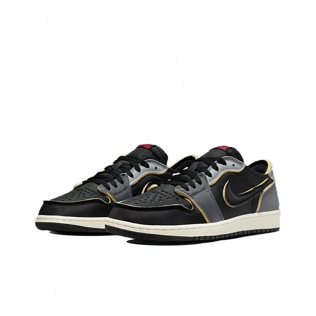 картинка Nike Air Jordan 1 Low OG EX "Black Smoke Grey" магазин Одежда+ являющийся официальным дистрибьютором в России 